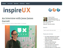Tablet Screenshot of inspireux.com